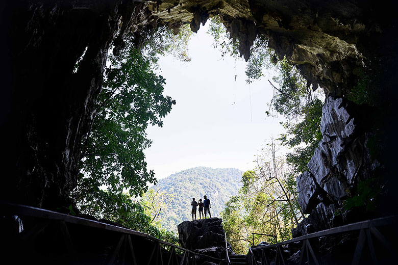 Interior de la Cueva de las Lechuzas